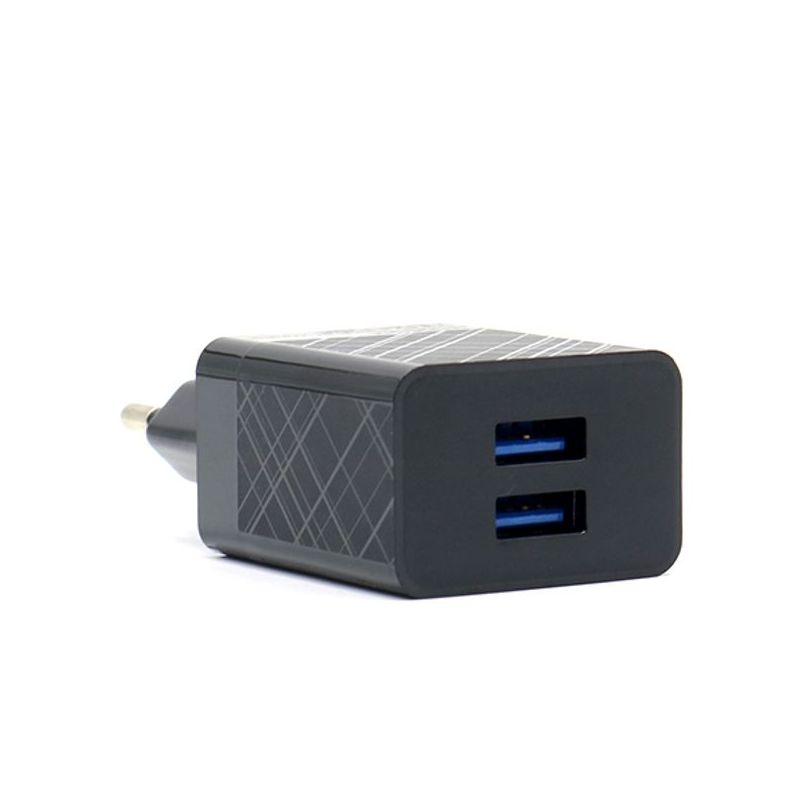 Kucni punjac Moxom MX-HC22 2xUSB 5V/2.4A microUSB crni