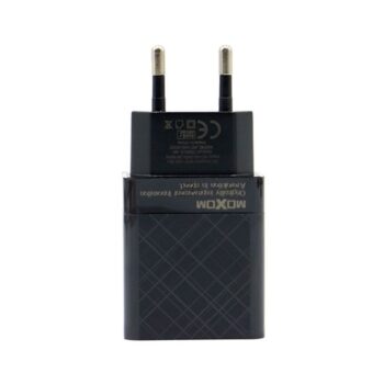 Kucni punjac Moxom MX-HC22 2xUSB 5V/2.4A Type C crni