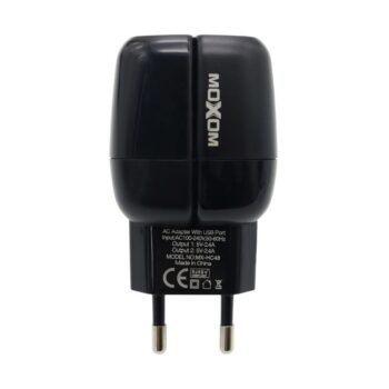 Kucni punjac Moxom MX-HC48 2xUSB 2.4A Iphone lightning crni