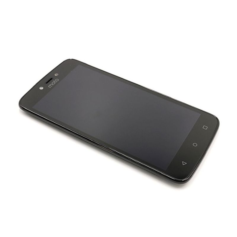 LCD za Motorola Moto C Plus + touchscreen + frame black