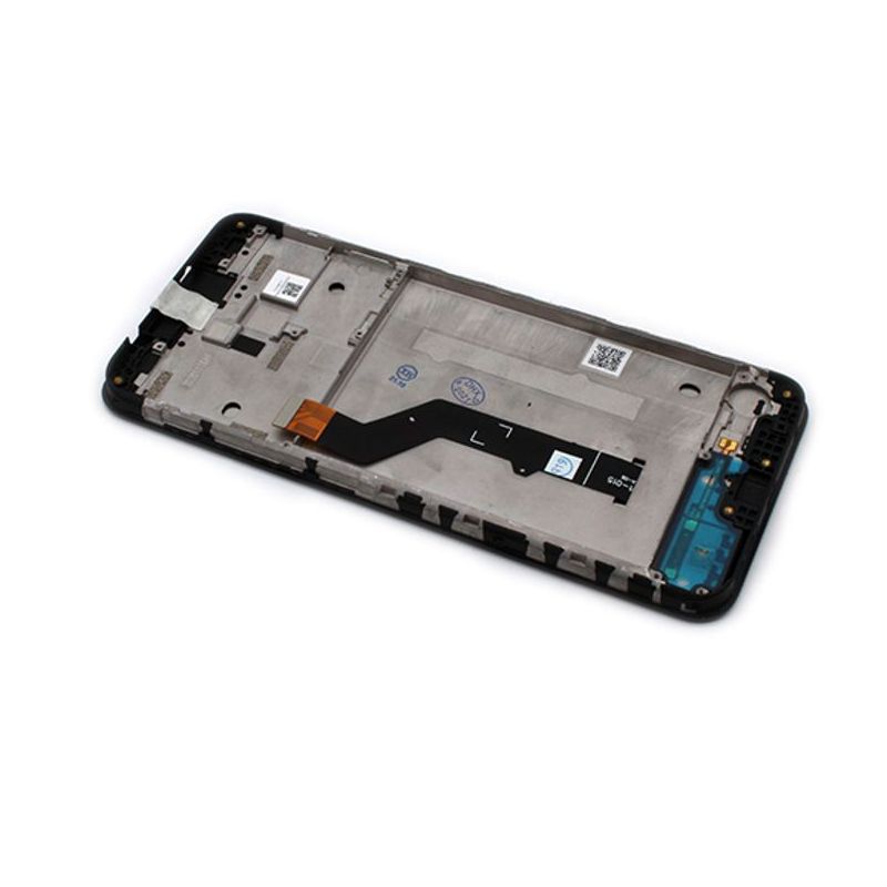 LCD za Motorola Moto E7 Plus + touchscreen + frame black