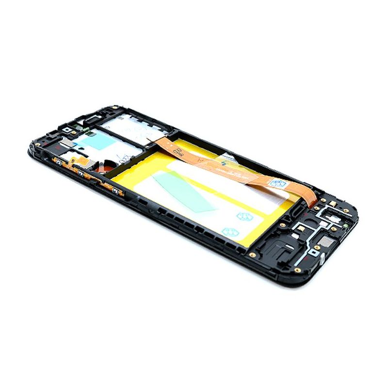 LCD za Samsung A202F Galaxy A20e + touchscreen + frame black Full ORG (GH82-20186A)