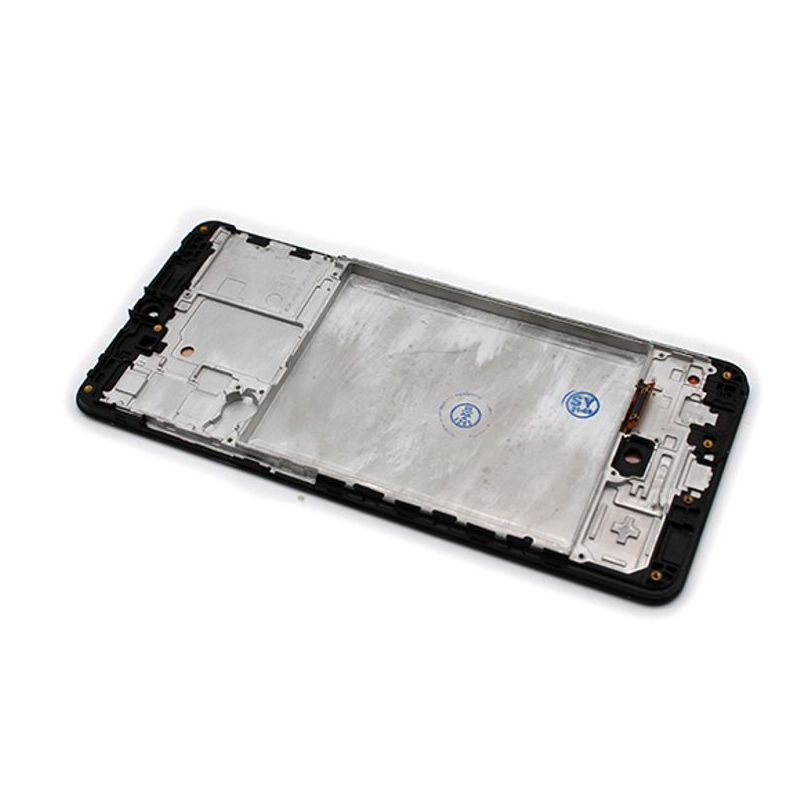 LCD za Samsung A315 Galaxy A31 + touchscreen + frame black OLED (small size)