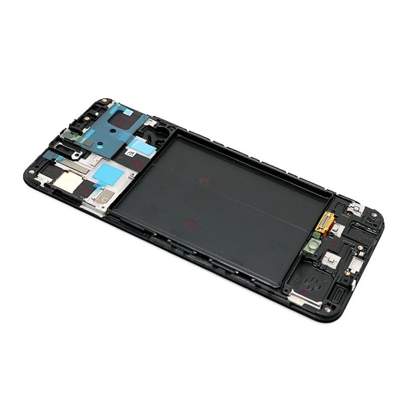 LCD za Samsung A505F Galaxy A50 + touchscreen + frame black Full ORG (GH82-19204A)