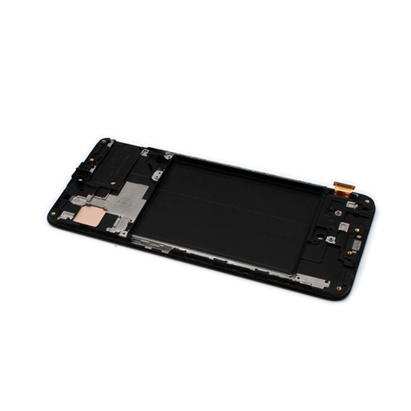 LCD za Samsung A707 Galaxy A70S + touchscreen + frame black OLED ORG