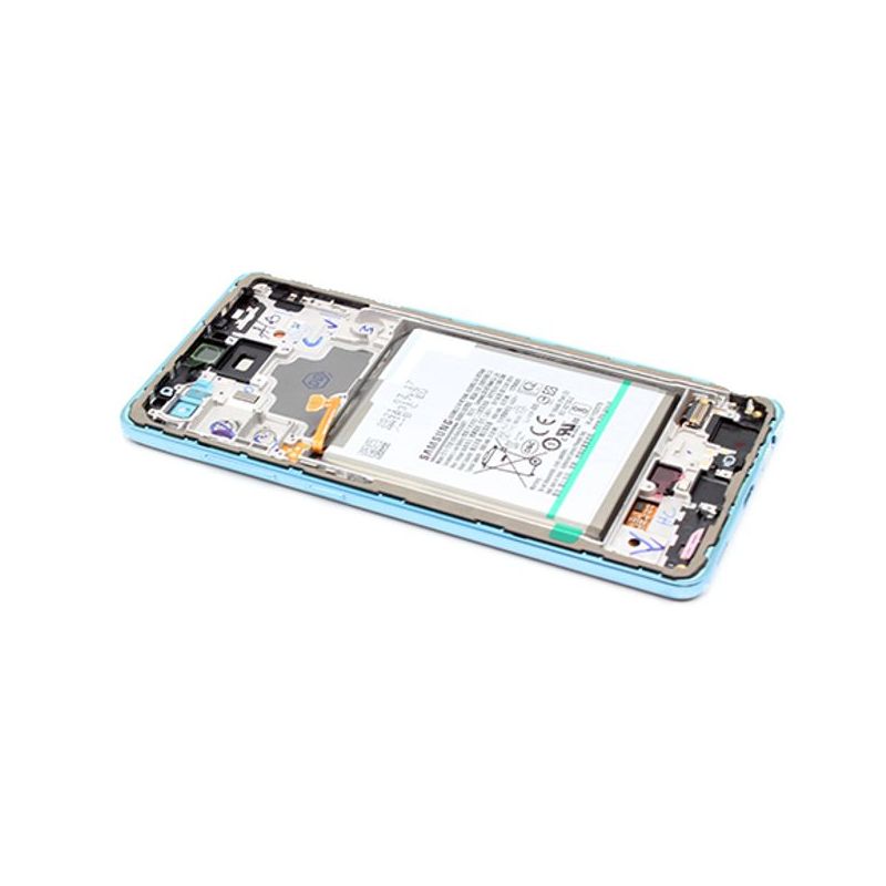 LCD za Samsung A725/A726 Galaxy A72/A72 5G + touchscreen + frame blue Full ORG LCD za Samsung A725/A726 Galaxy A72/A72 5G + touchscreen + frame blue Full ORG - Slika 1