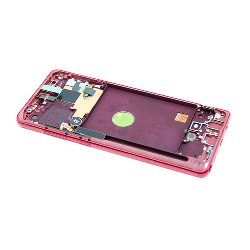 LCD za Samsung N770F Galaxy Note 10 LITE + touchscreen + frame red Full ORG (GH82-22055C/22193C/22194C/22192C)