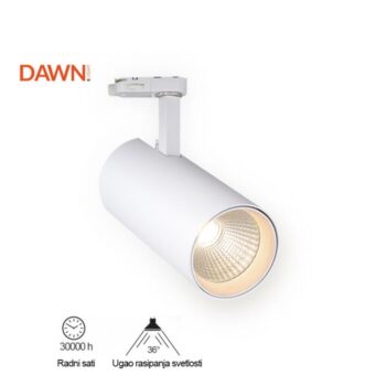 LED REF SINSKI JM-4069 20W 4000K 36° BELI TROFAZNI