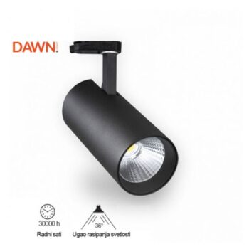 LED REF SINSKI JM-4074 40W 4000K 36° CRNI TROFAZNI