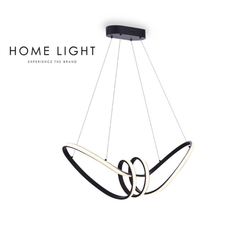 LUNA 210 LUSTER 48W 3000K CRNA LUNA 210 LUSTER 48W 3000K CRNA - Slika 1