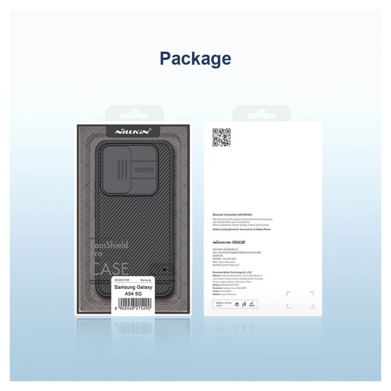 Maskica Nillkin CamShield Pro za Samsung A546B Galaxy A54 5G plava