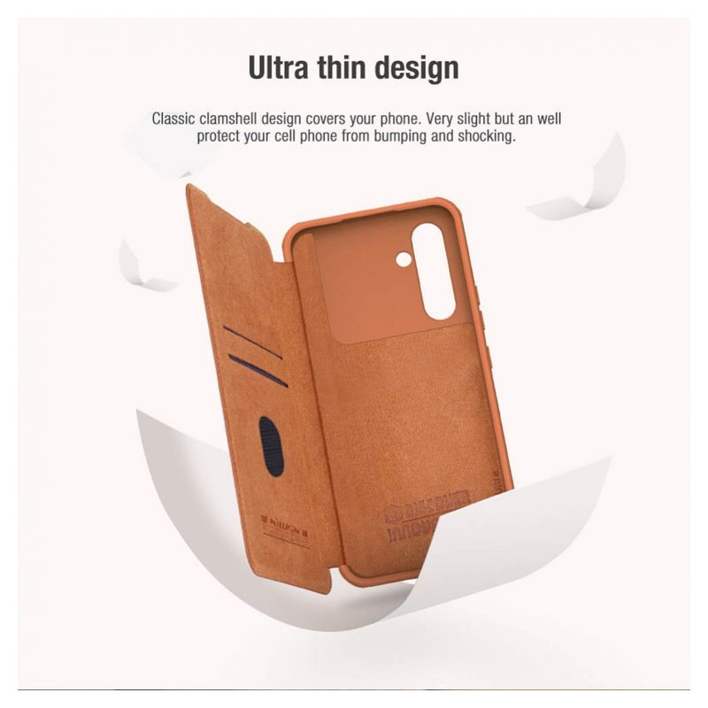 Maskica Nillkin Qin Pro za Samsung A546B Galaxy A54 5G crna
