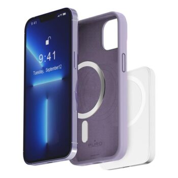 Maskica Puro ICON Mag za iPhone 14/13 6.1 lila