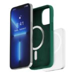 Maskica Puro ICON Mag za iPhone 14 Pro 6.1 tamno zelena