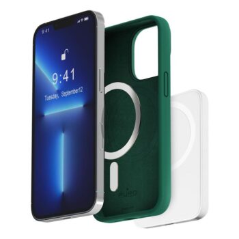 Maskica Puro ICON Mag za iPhone 14 Pro 6.1 tamno zelena