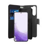 Maskica Puro novcanik 2u1 za Samsung S911B Galaxy S23 crna - Slika 2