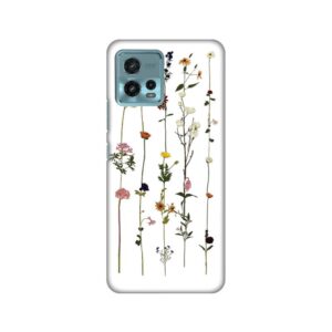 Maskica Silikonska Print Skin za Motorola Moto G72 Flower