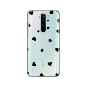 Maskica Silikonska Print Skin za Xiaomi Redmi Note 8 Pro Hearts