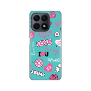 Maskica Silikonska Print za Honor X8a Love