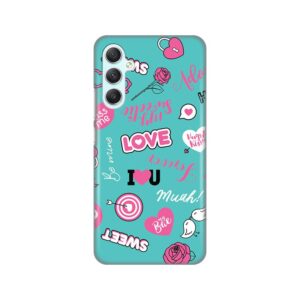 Maskica Silikonska Print za Samsung A346B Galaxy A34 5G Love