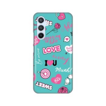 Maskica Silikonska Print za Samsung A546B Galaxy A54 5G Love