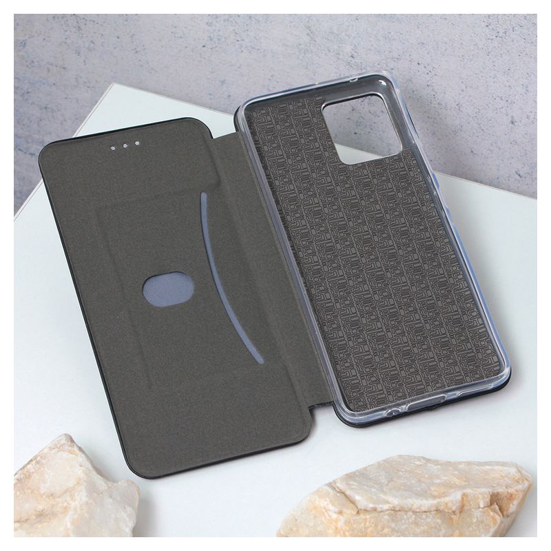 Maskica Teracell Flip Cover za Motorola Moto G72 crna
