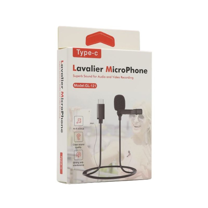 Mikrofon bubica Type C crni