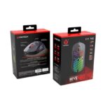 Mis gejmerski zicni UX2 HIVE crni FANTECH - Slika 5