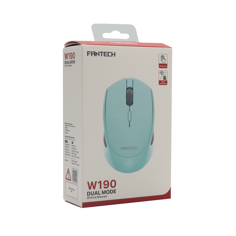 Mis kancelarijski bezicni W190 mint edition FANTECH