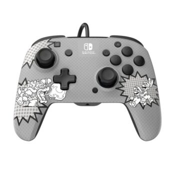 Nintendo Switch Wired Controller Rematch - Comic Mario