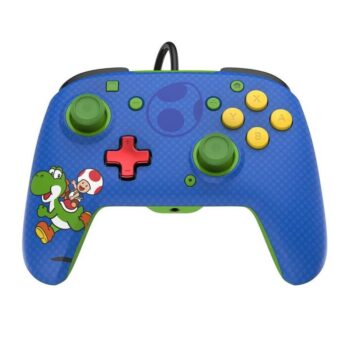Nintendo Switch Wired Controller Rematch - Mario & Yoshi