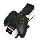 Punjac Dual charge za X-BOX seriju X joypad crno-beli (SND-461) - Slika 2