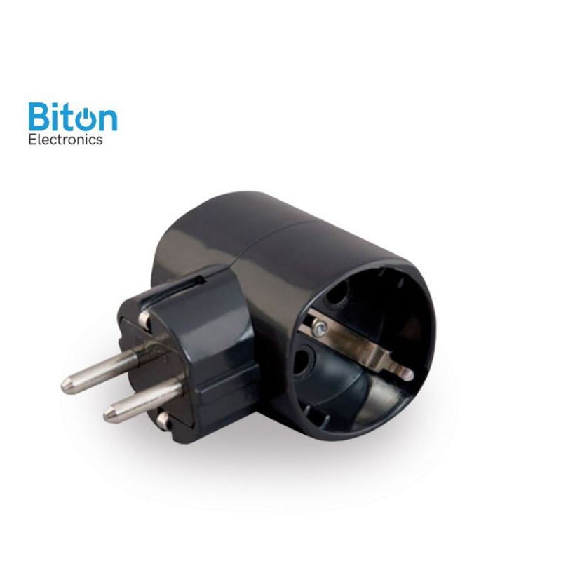 RAZVODNIK T 16A/250V CRNI (2/212-0128) RAZVODNIK T 16A/250V CRNI (2/212-0128) - Slika 1