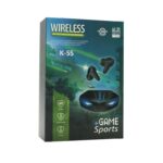 Slusalice Bluetooth TWS K55 Gaming Style crne - Slika 4