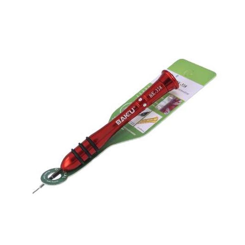 Srafciger BAKU BK-338 trokraki 0.6x30mm za Iphone 7 crveni