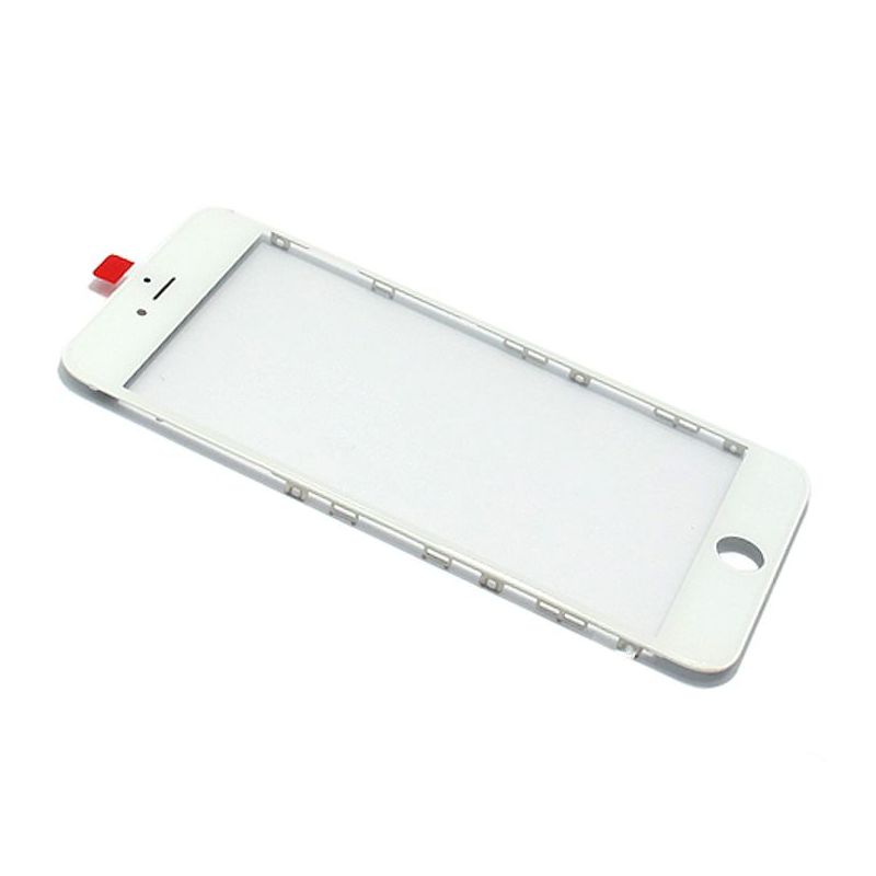 Staklo touch screen-a za Iphone 6S PLUS sa frejmom + oca white Staklo touch screen-a za Iphone 6S PLUS sa frejmom + oca white - Slika 1