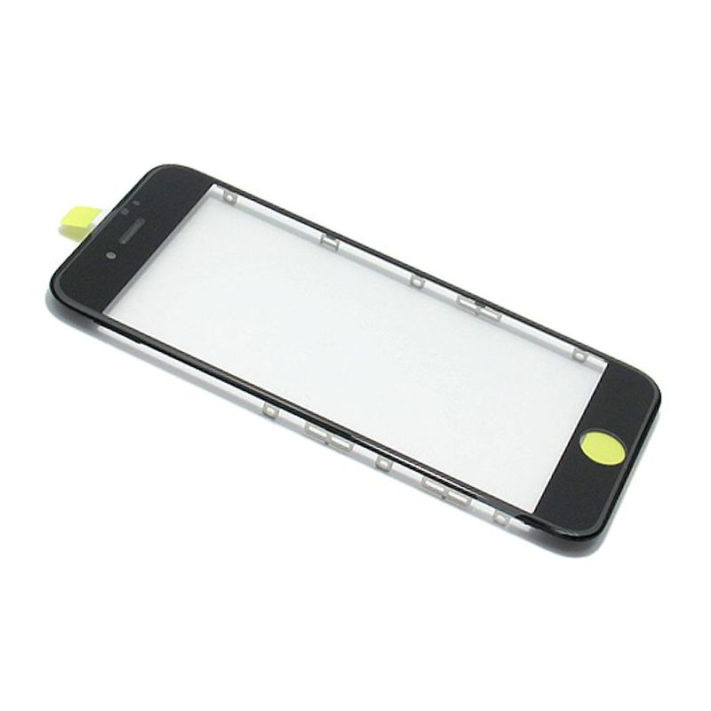 Staklo touch screen-a za Iphone 6S sa frejmom black Staklo touch screen-a za Iphone 6S sa frejmom black - Slika 1