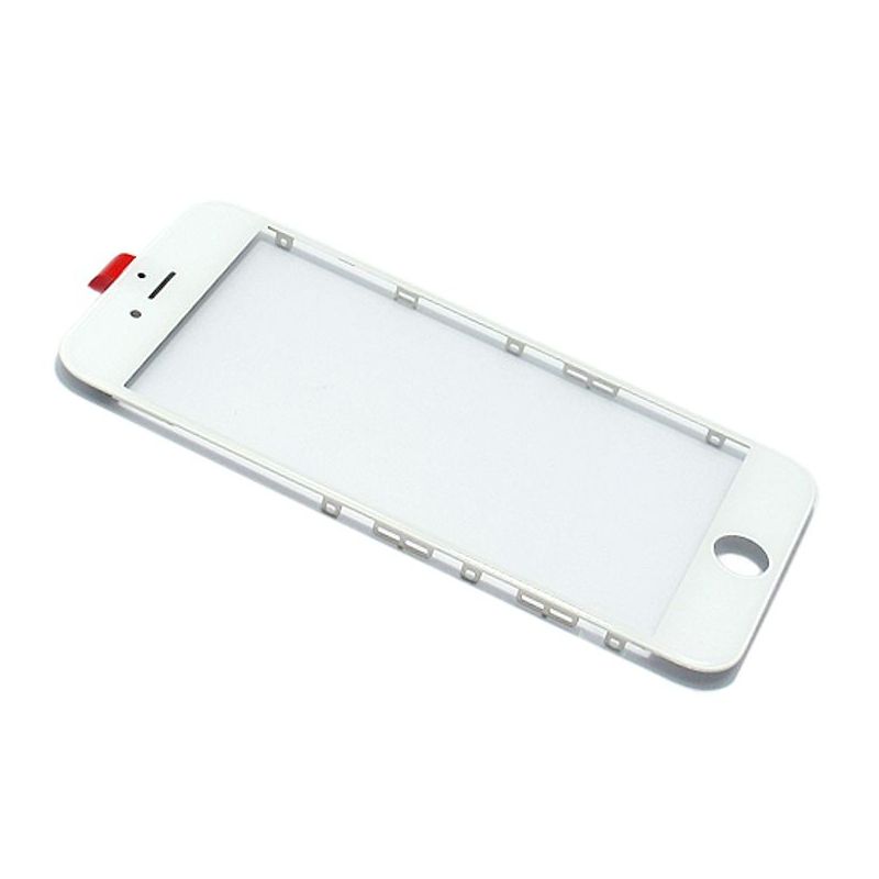 Staklo touch screen-a za Iphone 6S sa frejmom + oca white Staklo touch screen-a za Iphone 6S sa frejmom + oca white - Slika 1