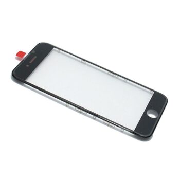 Staklo touch screen-a za Iphone 7 sa frejmom + oca black