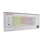 Tastatura gejmerska mehanicka bezicna MAXFIT67 MK858 bela (yellow switch) FANTECH - Slika 5