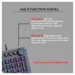 Tastatura gejmerska mehanicka zicna MK852 RGB MAXCORE crna FANTECH - Slika 7