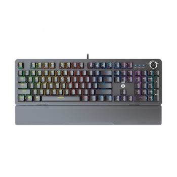 Tastatura gejmerska mehanicka zicna MK853 RGB MAXPOWER crna (red switch) FANTECH