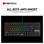 Tastatura gejmerska mehanicka zicna MK872 OPTILITE (blue switch - KLIK) FANTECH - Slika 3