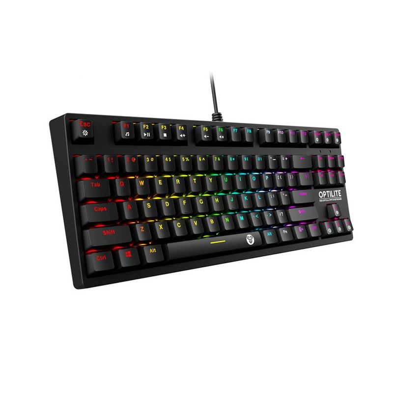 Tastatura gejmerska mehanicka zicna MK872 OPTILITE (blue switch - KLIK) FANTECH