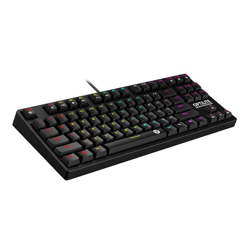 Tastatura gejmerska mehanicka zicna MK872 RGB OPTILITE (black switch - TIHA) FANTECH