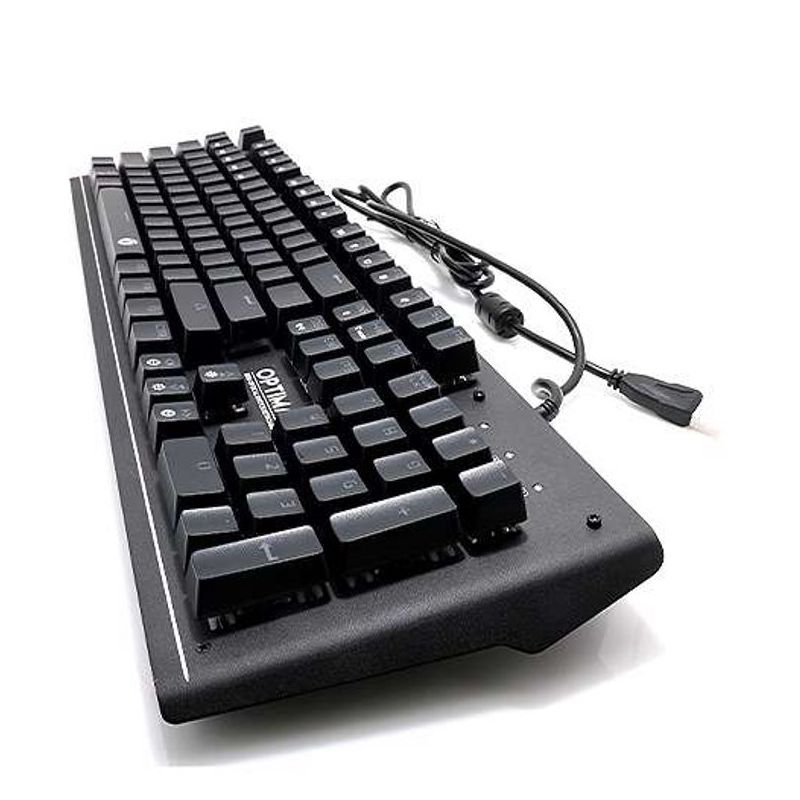 Tastatura gejmerska mehanicka zicna MK885 RGB OPTIMAX crna FANTECH