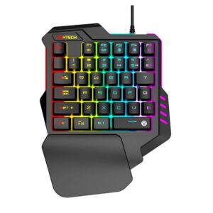 Tastatura gejmerska zicna K512 ARCHER jednorucna crna FANTECH