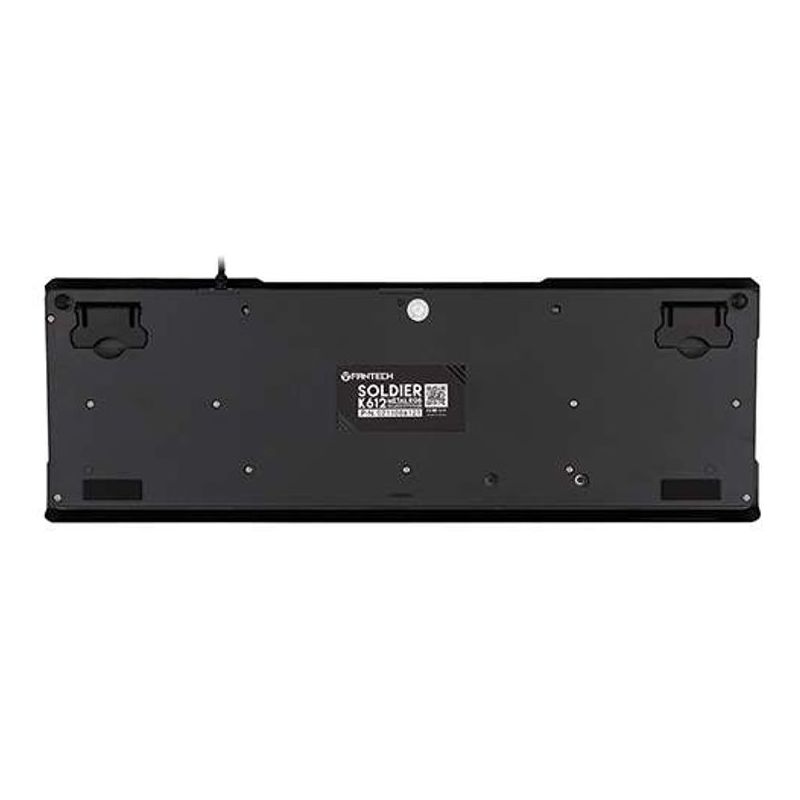 Tastatura gejmerska zicna K612 SOLDIER crna FANTECH