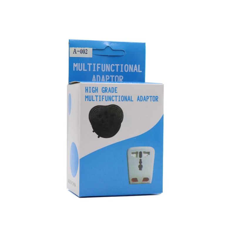 Univerzalni Travel Adapter EU USA UK AUS + punjac 2xUSB 2A crni