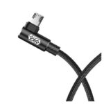 USB data kabal BASEUS ELBOW micro 2A 1m crni - Slika 3